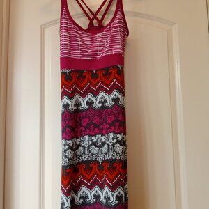 Soybu Women's Tahiti Dress Raffia Medium SIZE M - Built in Bra